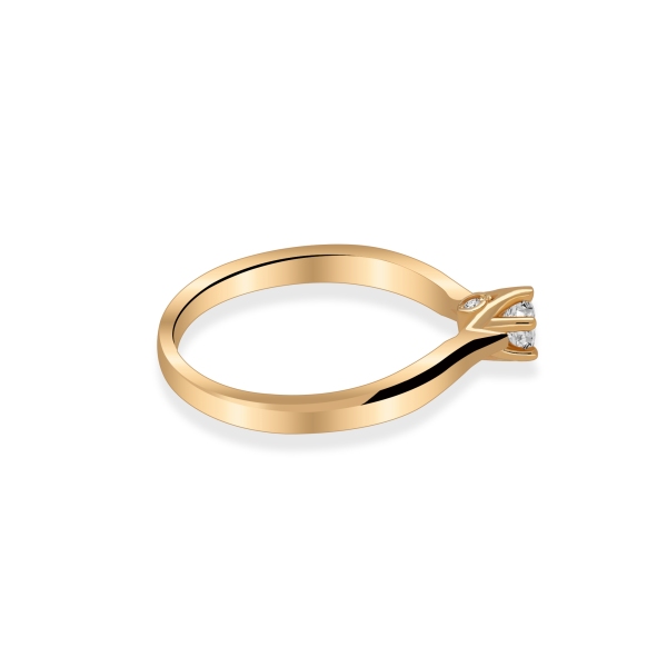 Pierścionek Z Brylantami 0,22ct RS9972