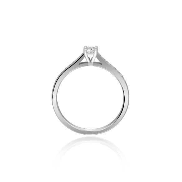 Pierścionek Złoty Z Brylantami 0,30ct RSR008