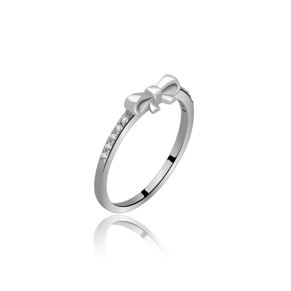 Pierścionek Złoty Z Brylantami 0,05ct RS0244