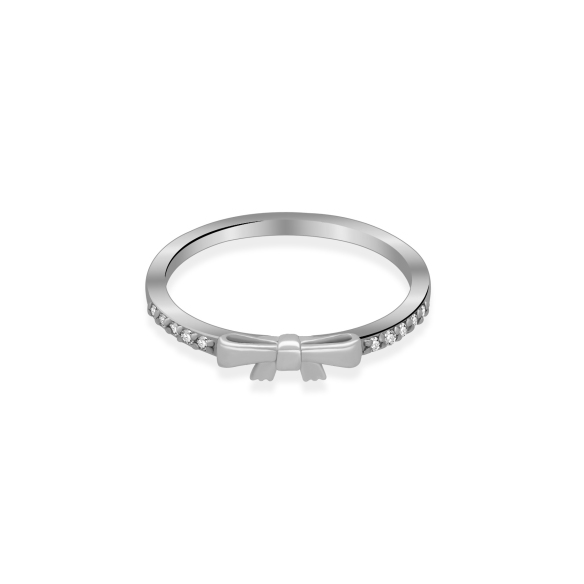 Pierścionek Złoty Z Brylantami 0,05ct RS0244