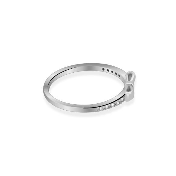 Pierścionek Złoty Z Brylantami 0,05ct RS0244